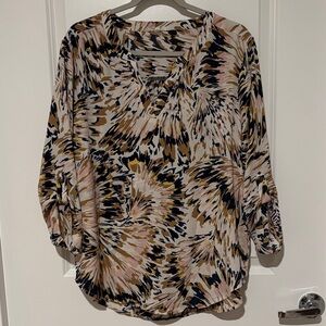 Maurice’s Atwood 3/4 Sleeve Popover Blouse